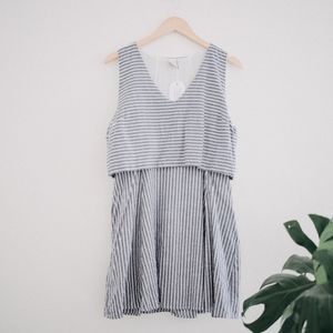 Anthropologie / Paper Crane Stripe Dress